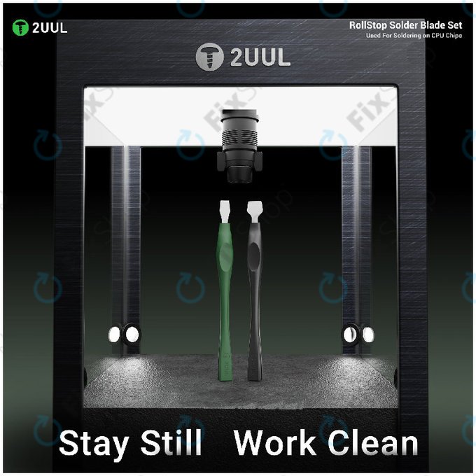 IC tisztító és ragasztóeltávolító pengekészlet, 2UUL DA19