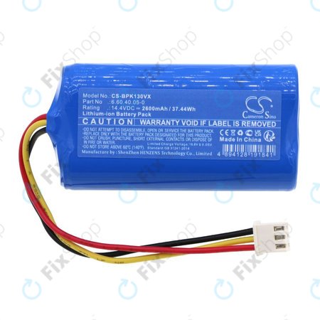 Akkumulátor Evolveo RoboTrex H9, Midea M4, Blaupunkt XPOWER+, 2600mAh, Li-Ion, 14.4V, 6.60.40.05-0, HQ