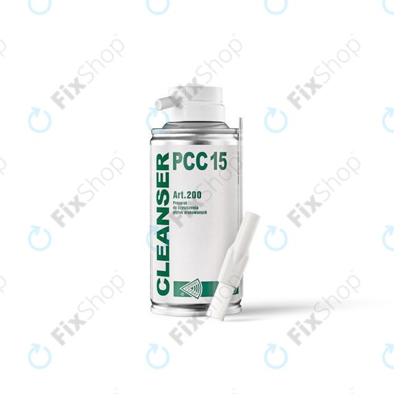 Professzionális PCB tisztító PCC15, 150 ml, spray kefével