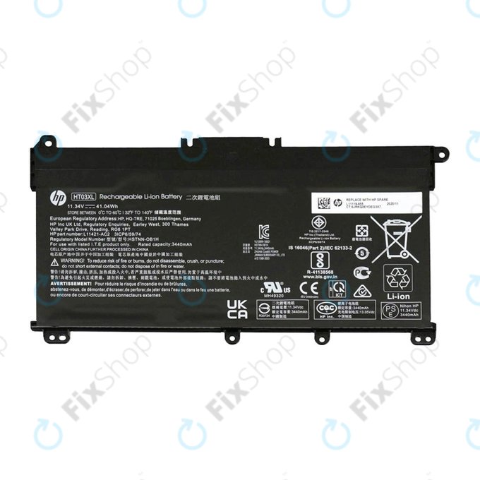 HP 15-da0032nc - Akkumulátor Li-Ion 11.4V 3440mAh - 77052359 Genuine Service Pack