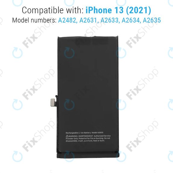 Apple iPhone 13 - Akkumulátor 3227mAh