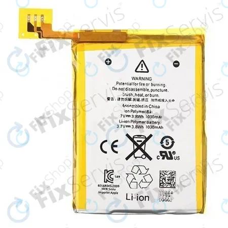 Apple iPod Touch (5th Gen) - Töltő Csatlakozó + Flex Kábelek (White)