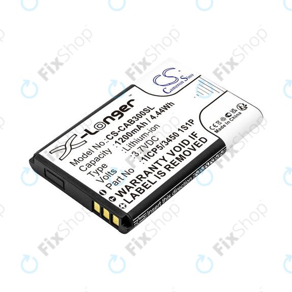 Akkumulátor Cat B30, 1200mAh, Li-Ion, 3.7V, 1ICP5/3450 1S1P, HQ