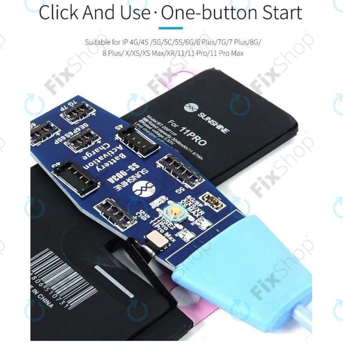 Sunshine SS-903A - USB Battery Activating & Charging Board for iPhone 4 - 13 Pro