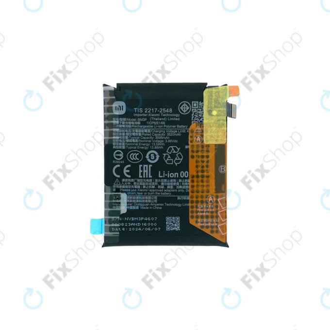 Xiaomi Mix Flip 2405CPX3DC - Akkumulátor BM3P 3595mAh - 1330102000132B Genuine Service Pack