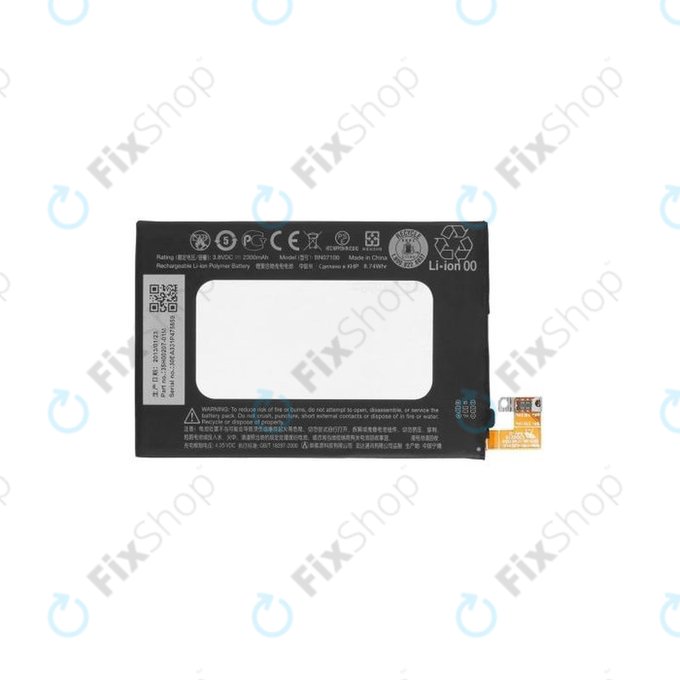 HTC One M7, M7 Dual SIM - Akkumulátor BN07100 2300mAh