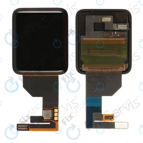 LCD Kijelző Apple Watch 1 42mm, Érintőüveg keret nélkül, Refurbished PRO