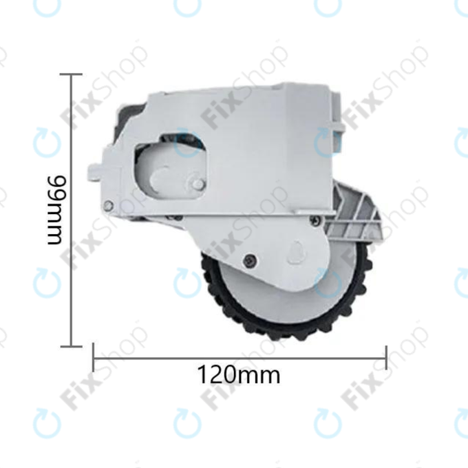 Xiaomi Dreame F9, Mi Robot Vacuum Mop (Mijia 1C), 2 Pro+ (Mijia 1T) - Kerék Motorral (Bal) (Fehér)