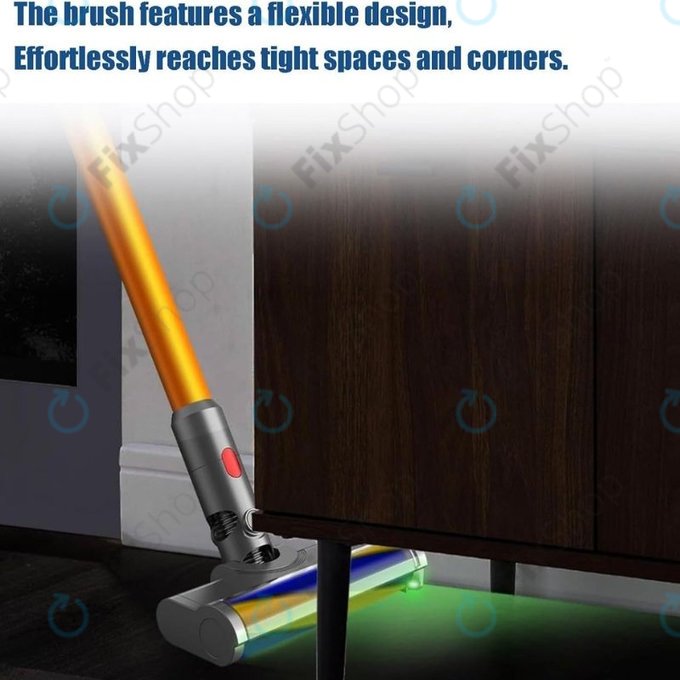 Dyson V12 - Padlófúvóka LED zöld Fénnyel