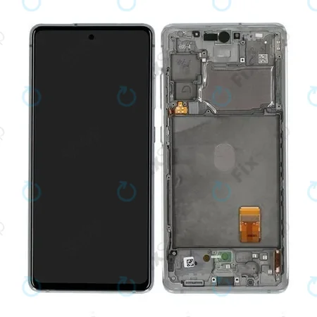 Samsung Galaxy S20 FE G780F - LCD Kijelző + Érintőüveg + Keret (Cloud White) - GH82-24220B, GH82-24219B, GH82-31328B, GH82-31329B Genuine Service Pack