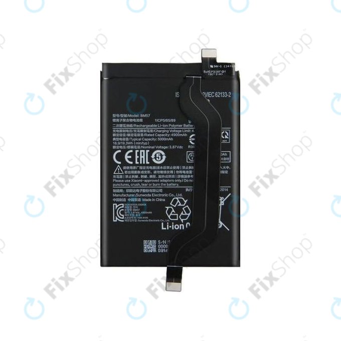 Xiaomi Redmi Note 10 Pro 5G - Akkumulátor BM57 5000mAh