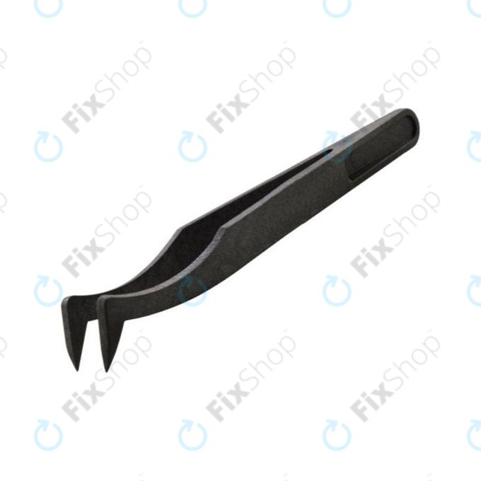 ESD Műanyag Csipesz (Éles Hajlított Végződés)