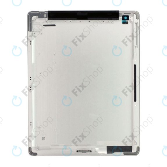 Apple iPad 4 - hátsó Housing (Wifi + 3G) (Kijelzőkapacitások nélkül)