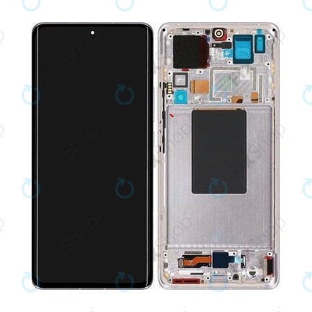 Xiaomi 12 Pro 2201122C 2201122G - LCD Kijelző + Érintőüveg + Keret (Purple) - 56000500L200 Genuine Service Pack