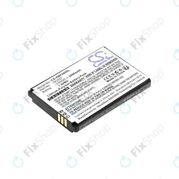 Akkumulátor Xiaomi F490 4g, 2000mAh, Li-Pol, 3.8V, DC027, HQ