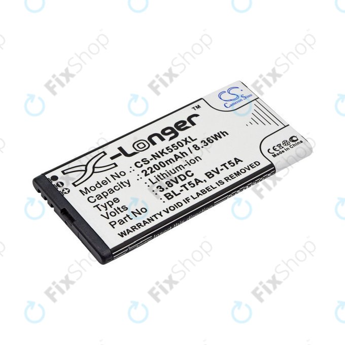 Akkumulátor Nokia Lumia 730, 2200mAh, Li-Ion, 3.8V, BL-T5A, HQ