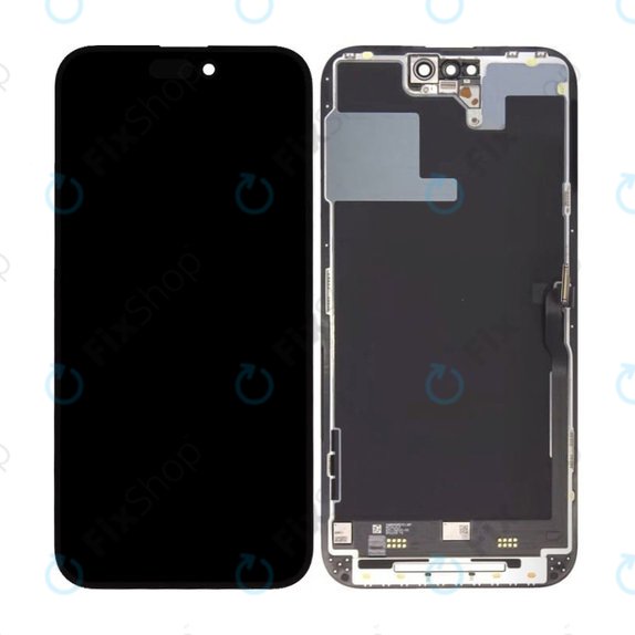 Apple iPhone 14 Pro Max - LCD Kijelző + Érintőüveg + Keret Soft OLED FixPremium