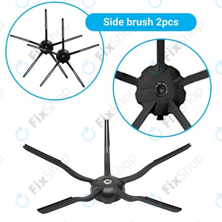 Xiaomi Roborock S7, S7+, S7 MaxV, S7 Pro Ultra, T7S Plus - Kiegészítő Készlet (Fekete)