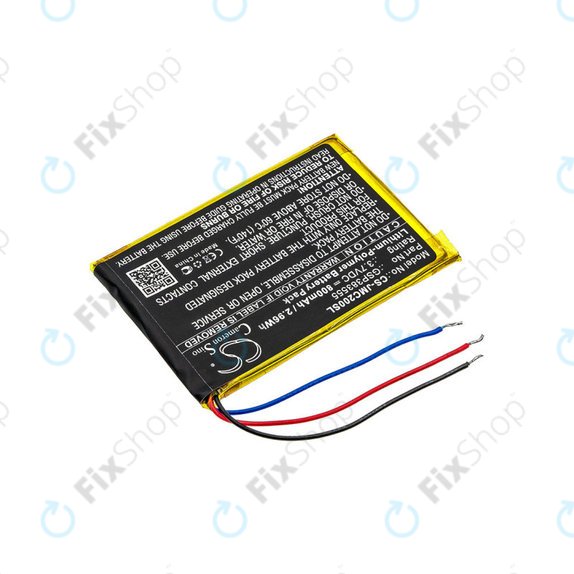 Akkumulátor JBL Clip 2, 800mAh, Li-Pol, 3.7V, GSP383555, HQ