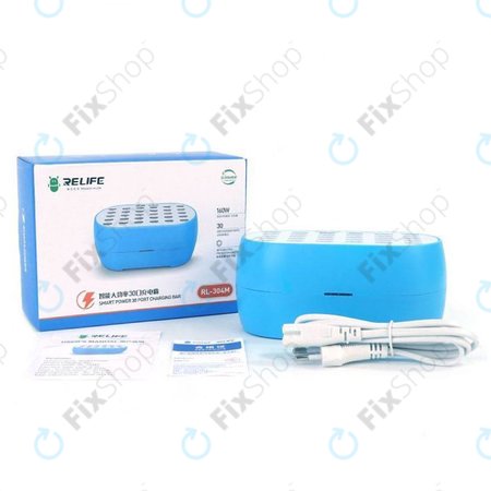 Relife RL-304M - Smart USB Töltő - 30x USB / 160W