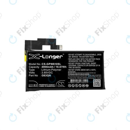 Google Pixel 6 Pro - Akkumulátor G63QN 4900mAh HQ