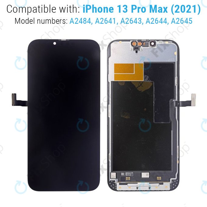 Apple iPhone 13 Pro Max - LCD Kijelző + Érintőüveg + Keret Refurbished PRO