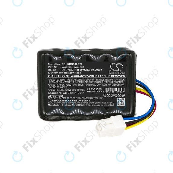 Worx Landroid S-series, WR-series - Akkumulátor 50032492, 50032774, WA3230, WA3231 2500mAh HQ