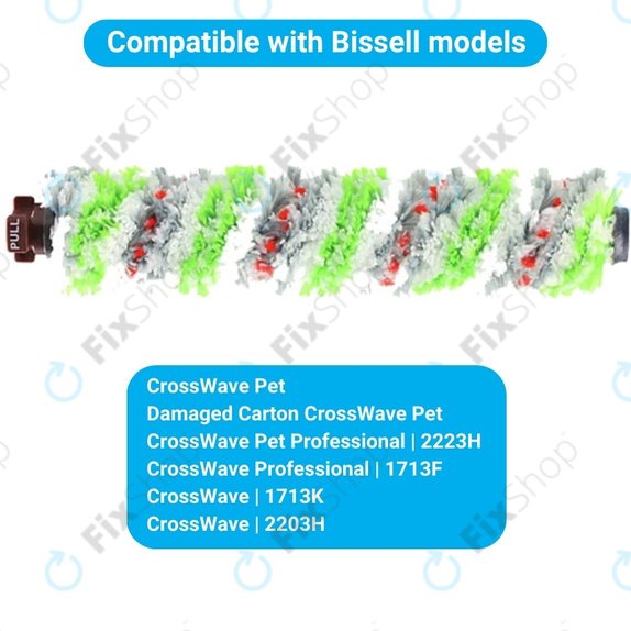 Bissell CrossWave - Állatszőr Eltávolító Kefe - Pet Brush 1785 (Mikroszálas)