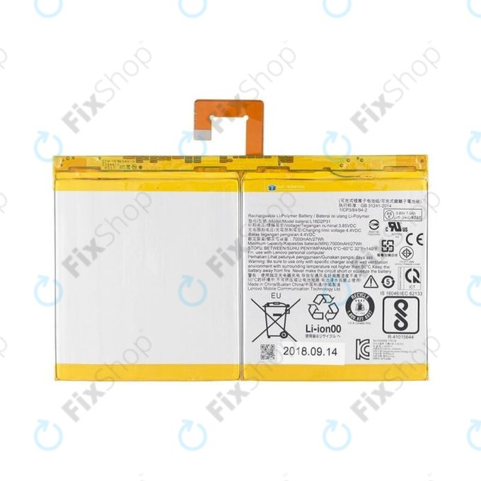 Lenovo Tab 4 10 TB-X304, 10 Plus TB-X704F - Akkumulátor L16D2P31 7000mAh