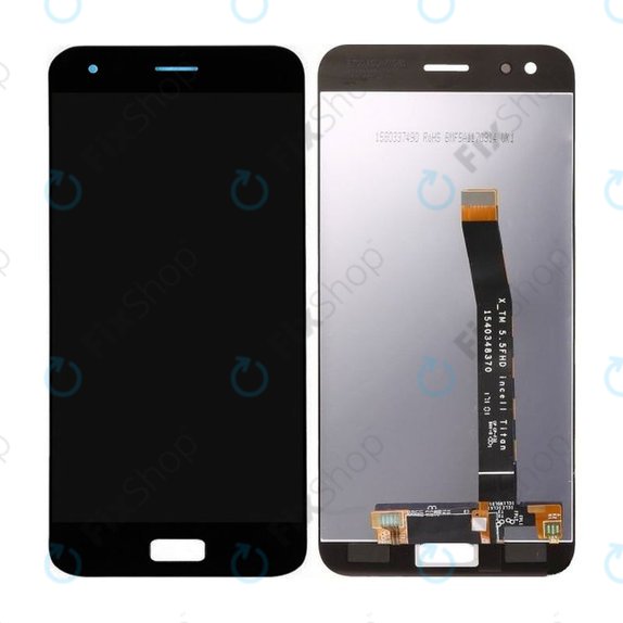 Asus Zenfone 4 ZE554KL - LCD Kijelző + Érintőüveg (Black) TFT