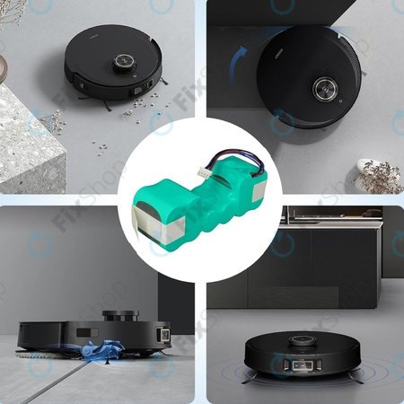 Ecovacs Sweeper-series, Deebot Ozmo-series - Akkumulátor DM88 Ni-MH 12.0V 3000mAh
