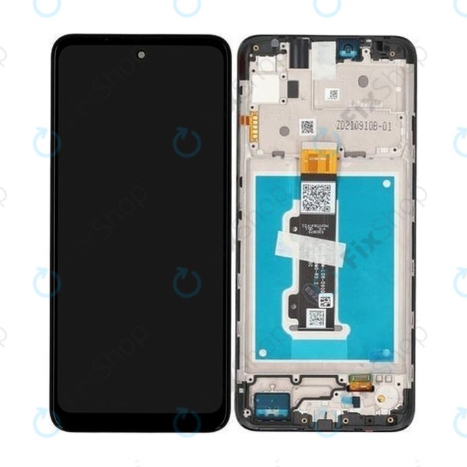 Motorola Moto E30 , E40 - LCD Kijelző + Érintőüveg + Keret - 5D68C19697 Genuine Service Pack