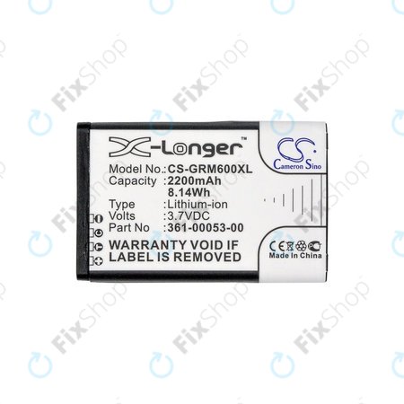 Garmin Montana 600, 600T, 600t Camo, 650, 650T, 680, 680T, Monterra - Akkumulátor 010-11599-00, 010-11654-03, 361-00053-00, 361-00053-04 2200mAh HQ