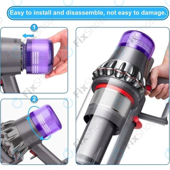 Porszűrő, 2 db Dyson V11, V15