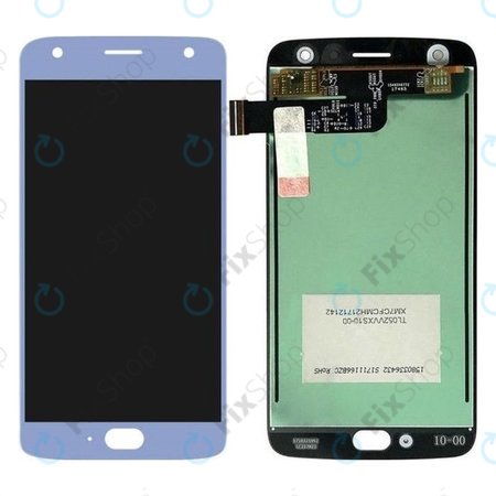 Motorola Moto X4 XT1900 - LCD Kijelző + Érintőüveg (Blue) TFT