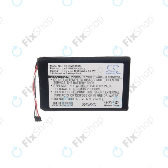 Garmin Edge 800, 810 - Akkumulátor KE37BE49D0DX3 1000mAh HQ