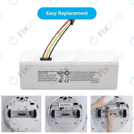 Xiaomi Mi Robot Vacuum Mop (Mijia 1C) - Akkumulátor STYTJ01ZHM Li-Ion 14.4V 2600mAh