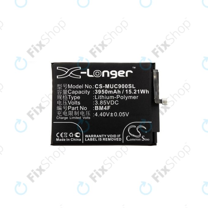 Xiaomi Mi 9 Lite M1904F3BG, Mi A3 M1906F9SH M1906F9SI - Akkumulátor BM4F 3950mAh HQ