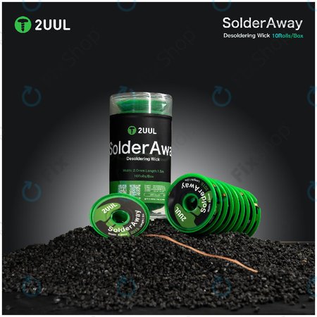 Nagy sűrűségű ónszippantó szalag, Solder Vampire, 2UUL DW11, 10 tekercs/doboz