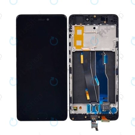 Xiaomi Mi 5s - LCD Kijelző + Érintőüveg + Keret (Black) TFT