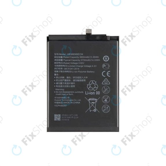 Huawei Honor Play Mate 20 Lite, Nova 3, Nova 5T, P10 Plus, View 10 - Akkumulátor HB386589ECW 3750mAh