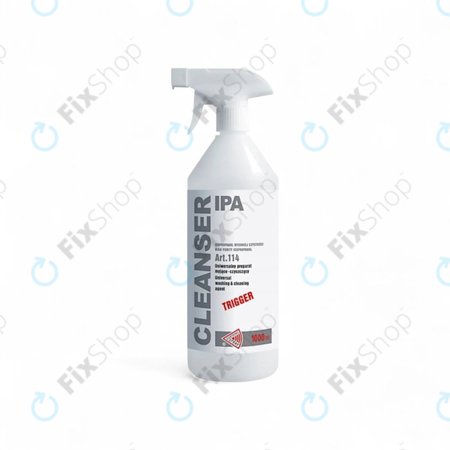 Izopropanol 100%, 1000 ml, szórófejes, Cleanser IPA