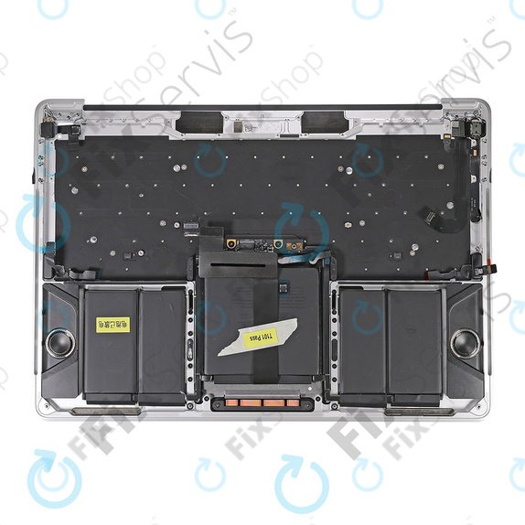 Apple MacBook Pro 13" A1706 (Late 2016 - Mid 2017) - Felső Billentyűzet Keret + Billentyűzet US + Mikrofon + Trackpad + Hangszórók