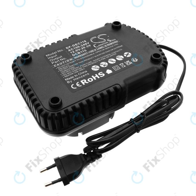 Töltő DeWalt 12-20V, DCB115, HQ