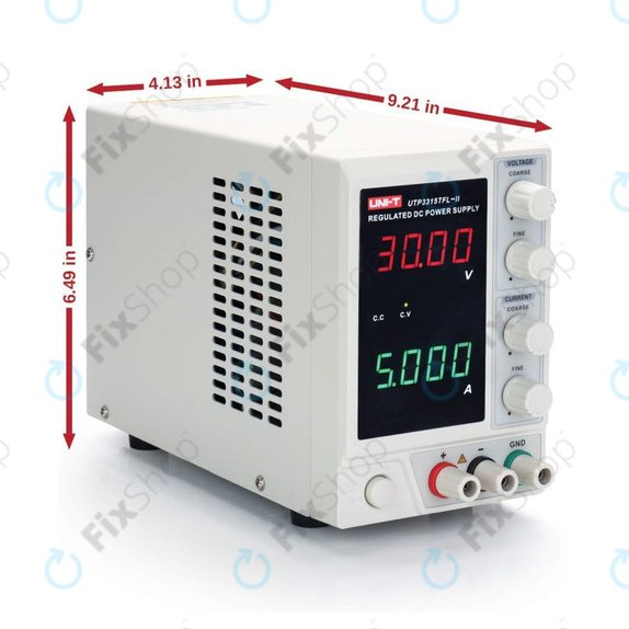 UNI-T UTP3313TFL-II - Laboratóriumi Tápegység - 0-30V, 0-3A