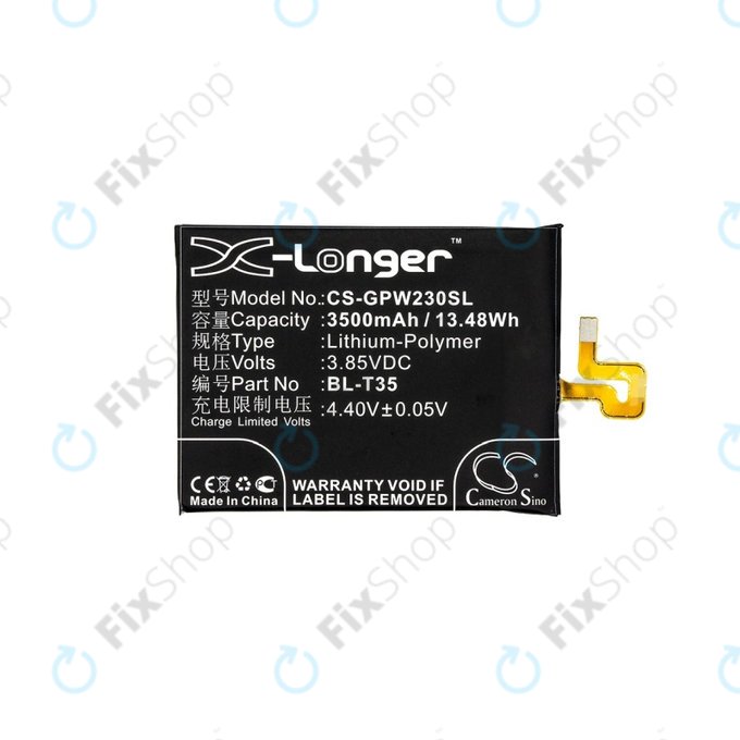 Google Pixel 2 XL G011C - Akkumulátor BL-T35 3500mAh HQ