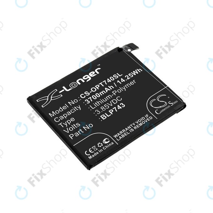 OnePlus 7T - Akkumulátor BLP743 3700mAh HQ