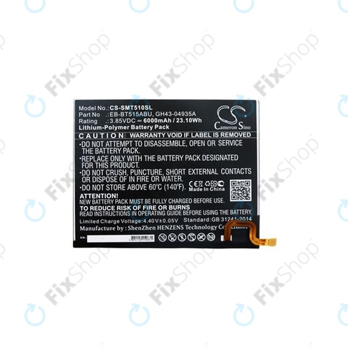 Samsung Galaxy Tab A 10.1 2019 - Akkumulátor EB-BT515ABU 6000mAh HQ
