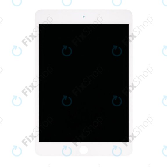 LCD Kijelző iPad Mini 5, White, Érintőüveg keret nélkül