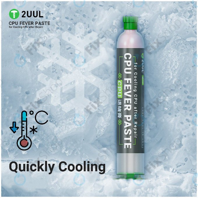 CPU hővezető paszta, 2UUL SC10, 50g